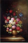 unknow artist Floral, beautiful classical still life of flowers.100 painting